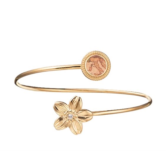 Bracciale Alviero Martini Donna Bloom in Acciaio Cristallo ACJFW26030YG - ACJFW26030YG